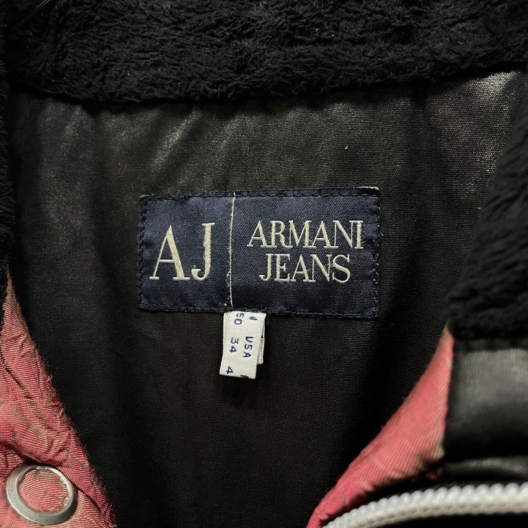 ARMANI JEANS シリコンコーティング中綿ファイアーマンジャケット アウター ダウン 90s 00s Archive アルマーニジーンズ