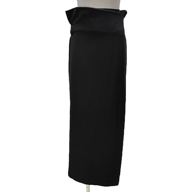 Y's ウールベルテッドロング巻きスカート ベルト パンツ ボトムス Archive 90s Yohji Yamamoto Femme ワイズ ヨウジヤマモトファム レディース