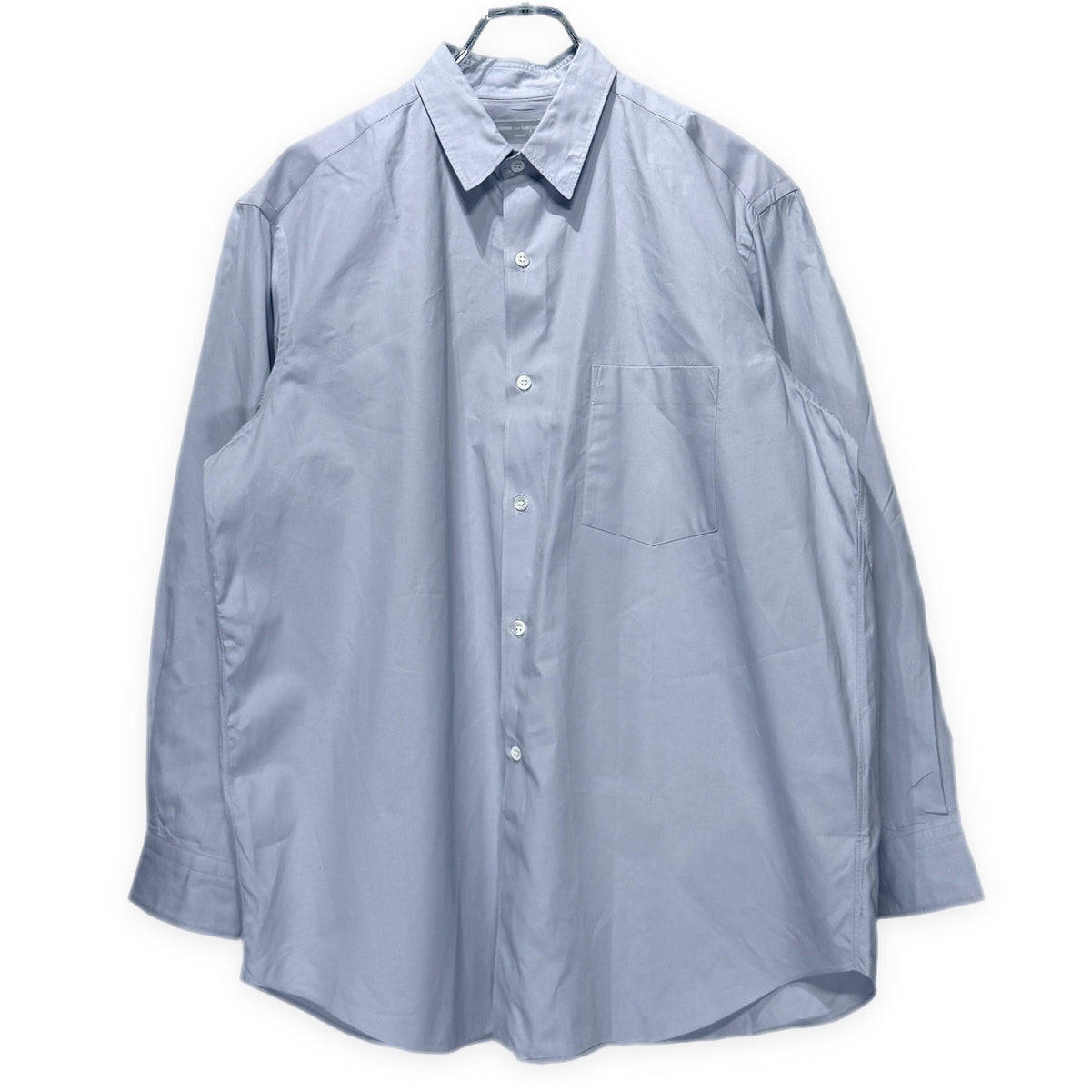COMME des GARCONS HOMME 91AW コットンブロードオーバーサイズボックスシルエットシャツ ブラウス トップス Archive 90s コムデギャルソンオム メンズ