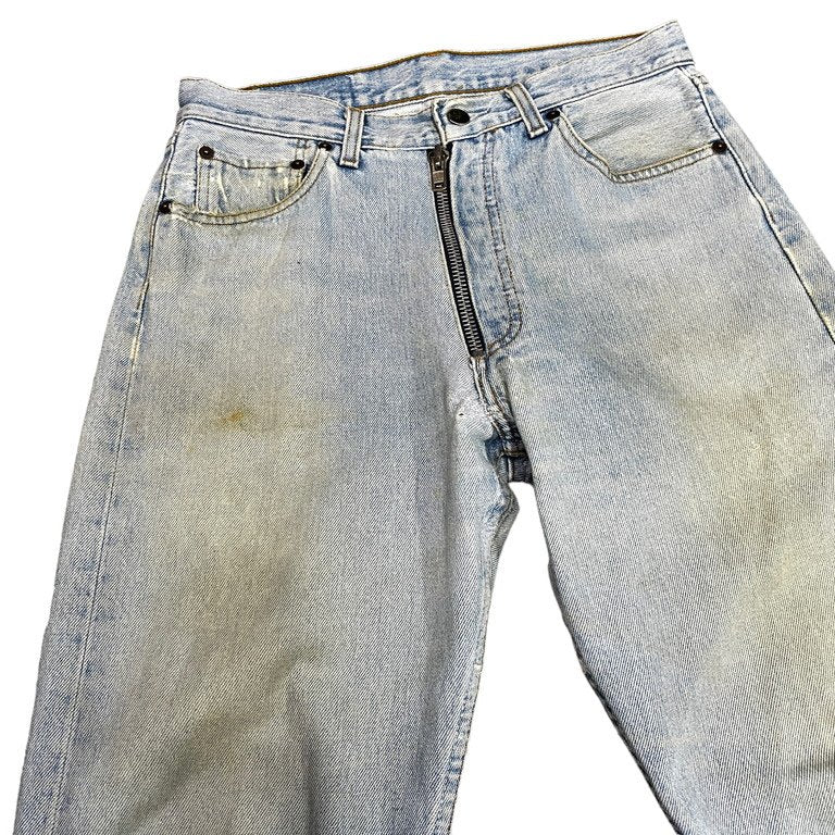 Maison Martin Margiela 0 10 ARTISANAL BIG ZIP DENIM PANTS アーティザナル  ビッグジップデニムパンツ リメイク 再構築 ここのえ 本人期 初期 希少 Archive フランス製