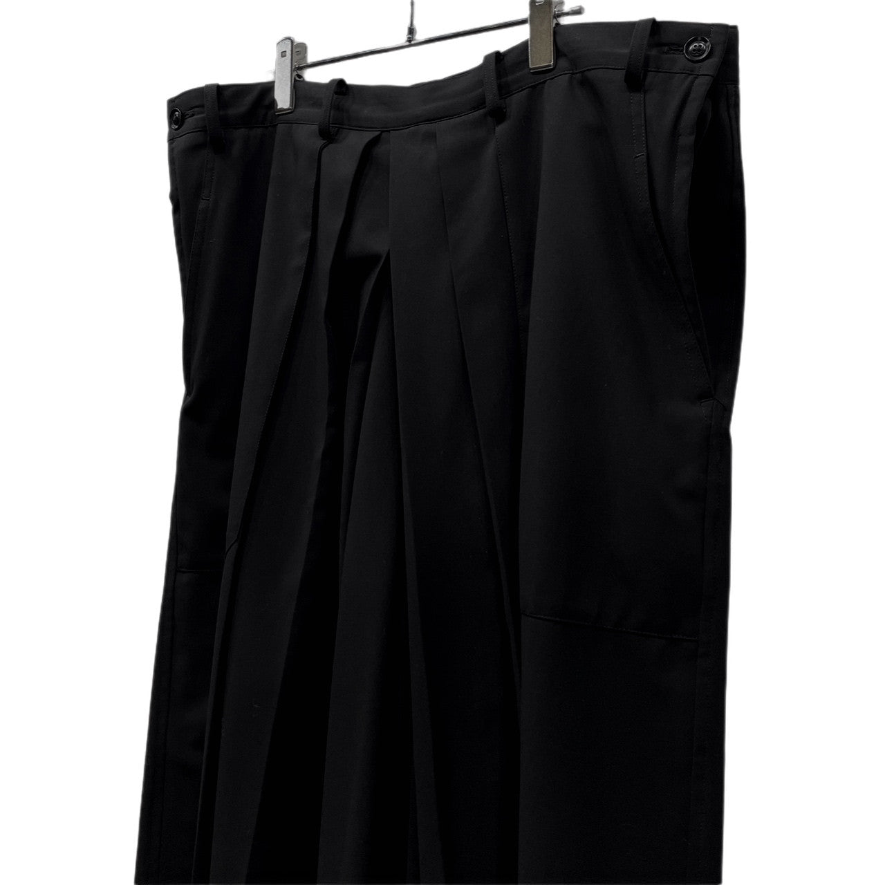 Y's BANG ON! ポリエステルレーヨンギャバジン袴パンツ ハカマ ボトムス Archive Yohji Yamamoto Pour Homme ワイズ バングオン ヨウジヤマモト メンズ