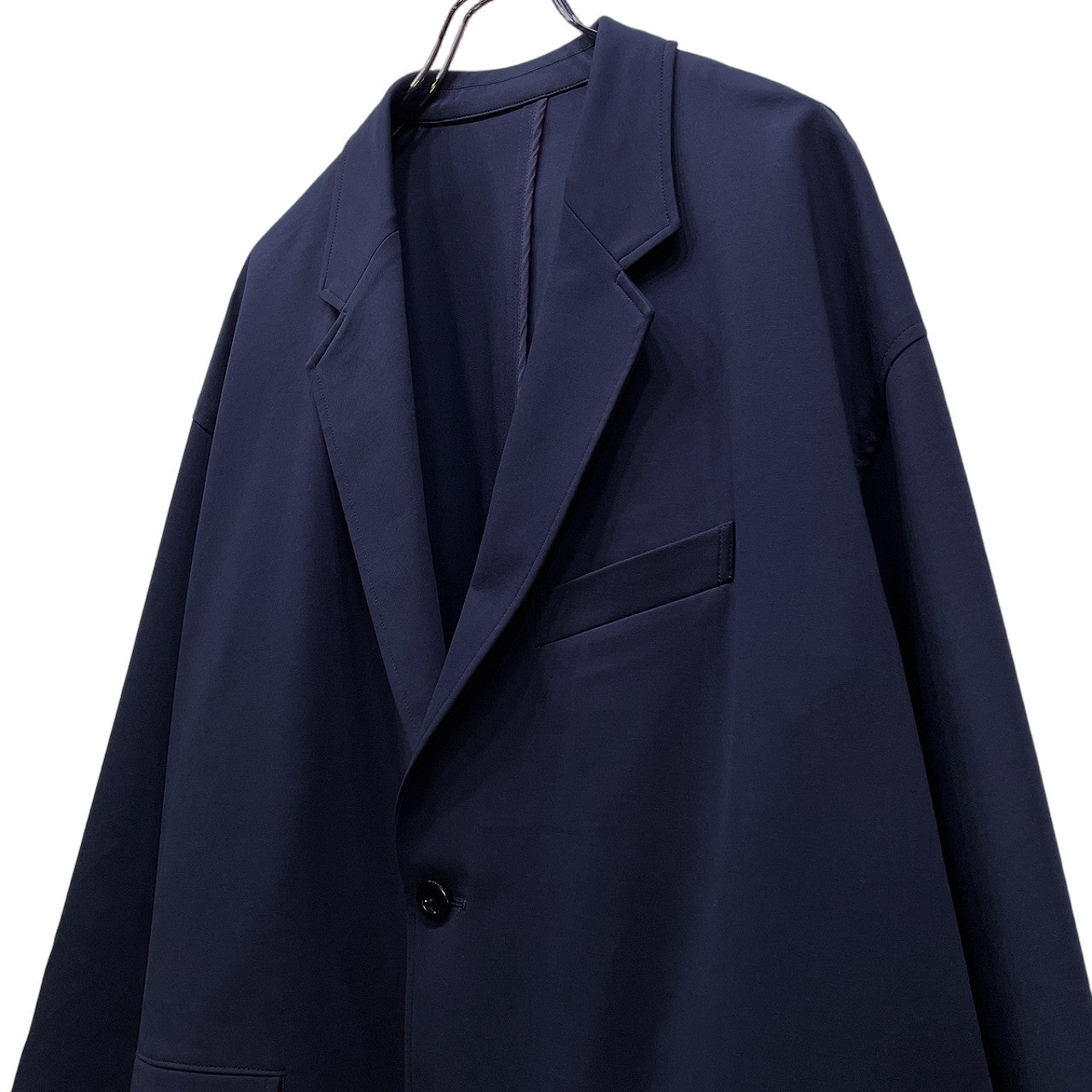 Graphpaper 26SS Compact Ponte Jacket ストレッチポンチドロップショルダーテーラードジャケット ブレザー ブルゾン コート アウター 定価55,000円 グラフペーパー メンズ
