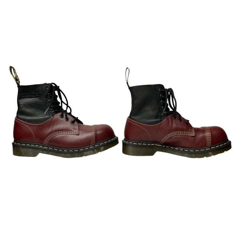 MM6 Maison Margiela × Dr.Martens 24AW 1460 TWIST ST MM6 切替ツートーンレースアップブーツ シューズ 靴 32186601 SH3WU0008 未使用 定価71,500円 エムエムシックス メゾンマルジェラ ドクターマーチン メンズ レディース