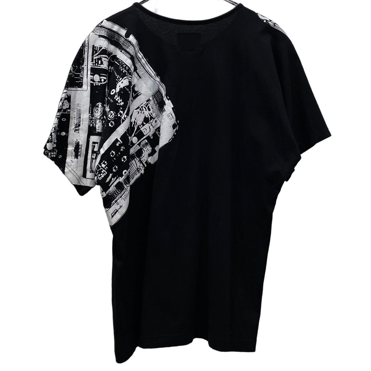 B Yohji Yamamoto 19SS 柄プリントキモノスリーブTシャツ カットソー Tee T-shirt トップス ビー ヨウジヤマモト メンズ レディース ユニセックス