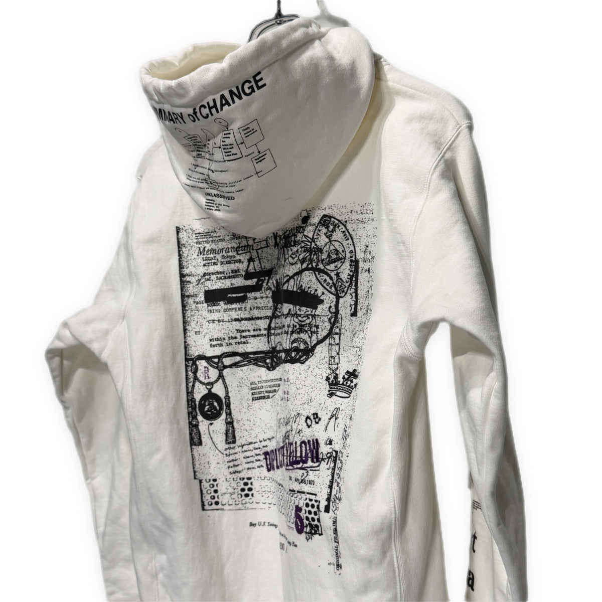 stlTH × UNDERCOVER Civilian Inmate Labor Program プリントプルオーバーパーカー 刺繍 トップス アウター 横山SAKEVI G.I.S.M. FUUDOBRAIN ギズム サケビ ステルス アンダーカバー メンズ