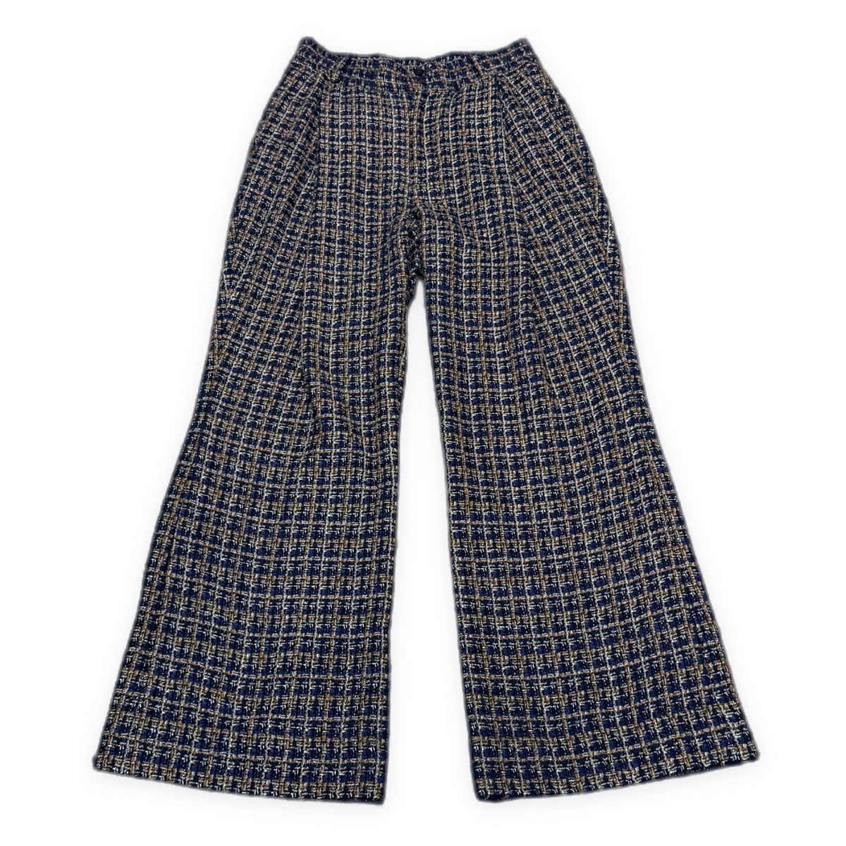 SUBLATIONS GLITTERY TWEED FLARE EASY TROUSERS 銀糸混紡ツイードフレアイージーパンツ ボトムス S071407 サブレーション メンズ