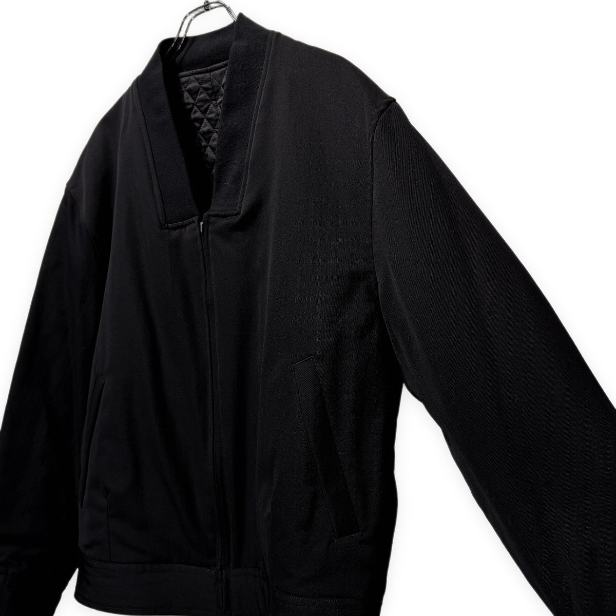 COMME des GARCONS HOMME PLUS 91AW 6.1 THE MEN ウールギャバジンリバーシブルキルティングジップアップブルゾン Archive 90s ジャケット コート アウター コムデギャルソンオムプリュス メンズ