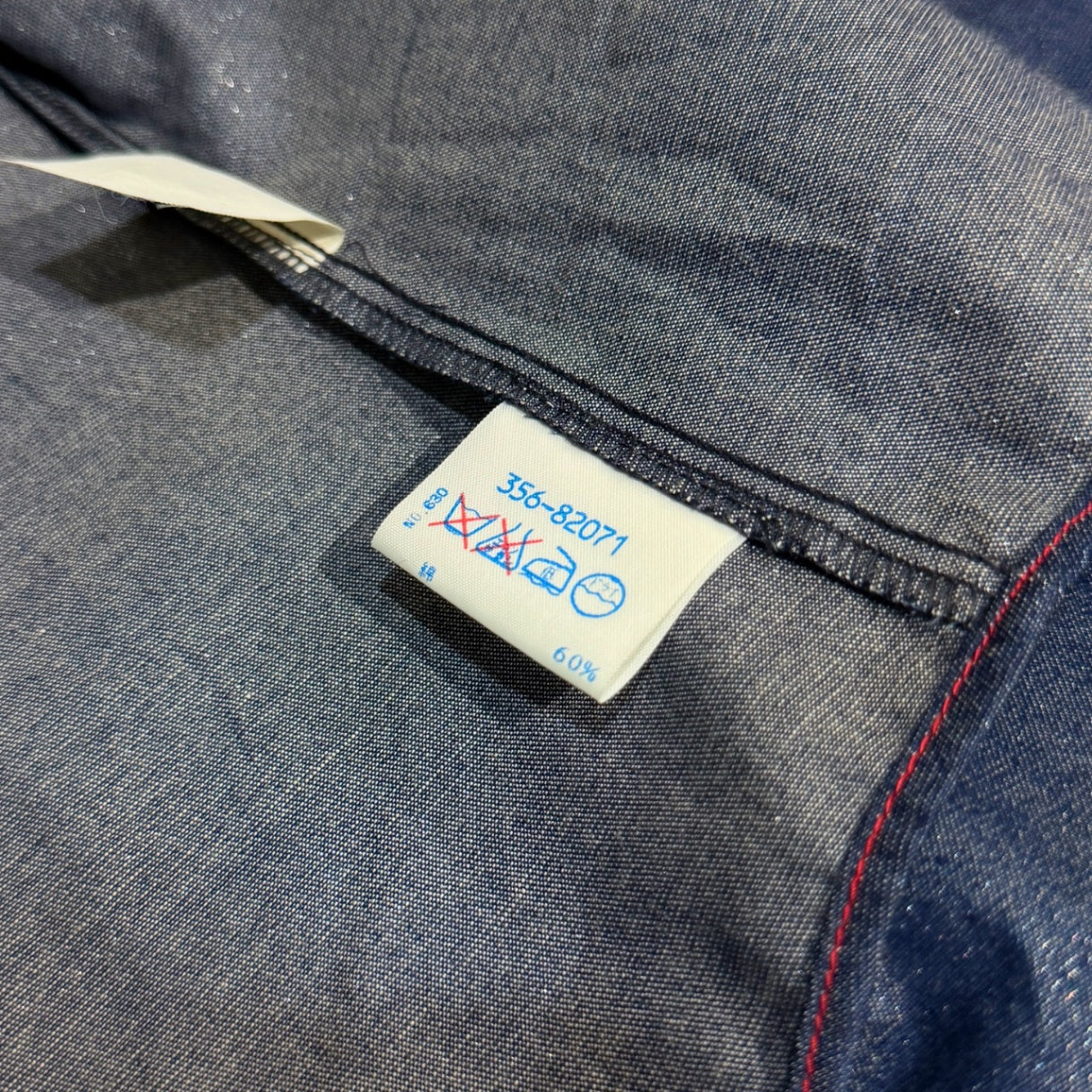 Vivienne Westwood MILAN ラメ混紡赤ステッチシャツ ブラウス トップス Archive 90s ヴィヴィアンウエストウッド レディース