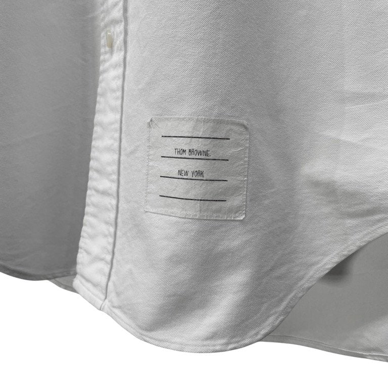 THOM BROWNE コットンオックスフォードボタンダウンシャツ ブラウス トップス トムブラウン メンズ