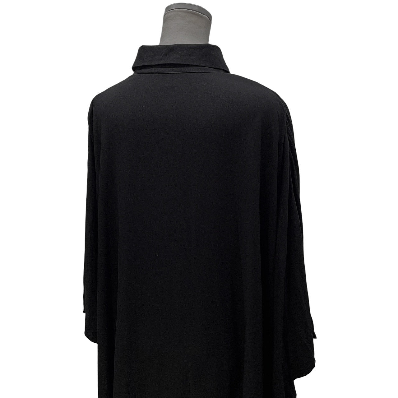 Y's 21SS BROADCLOTH TA-PONCHO BLOUSE レーヨンブロードクロススクエアカットサイドボタンポンチョブラウス シャツ トップス マント Yohji Yamamoto Femme ワイズ ヨウジヤマモト レディース