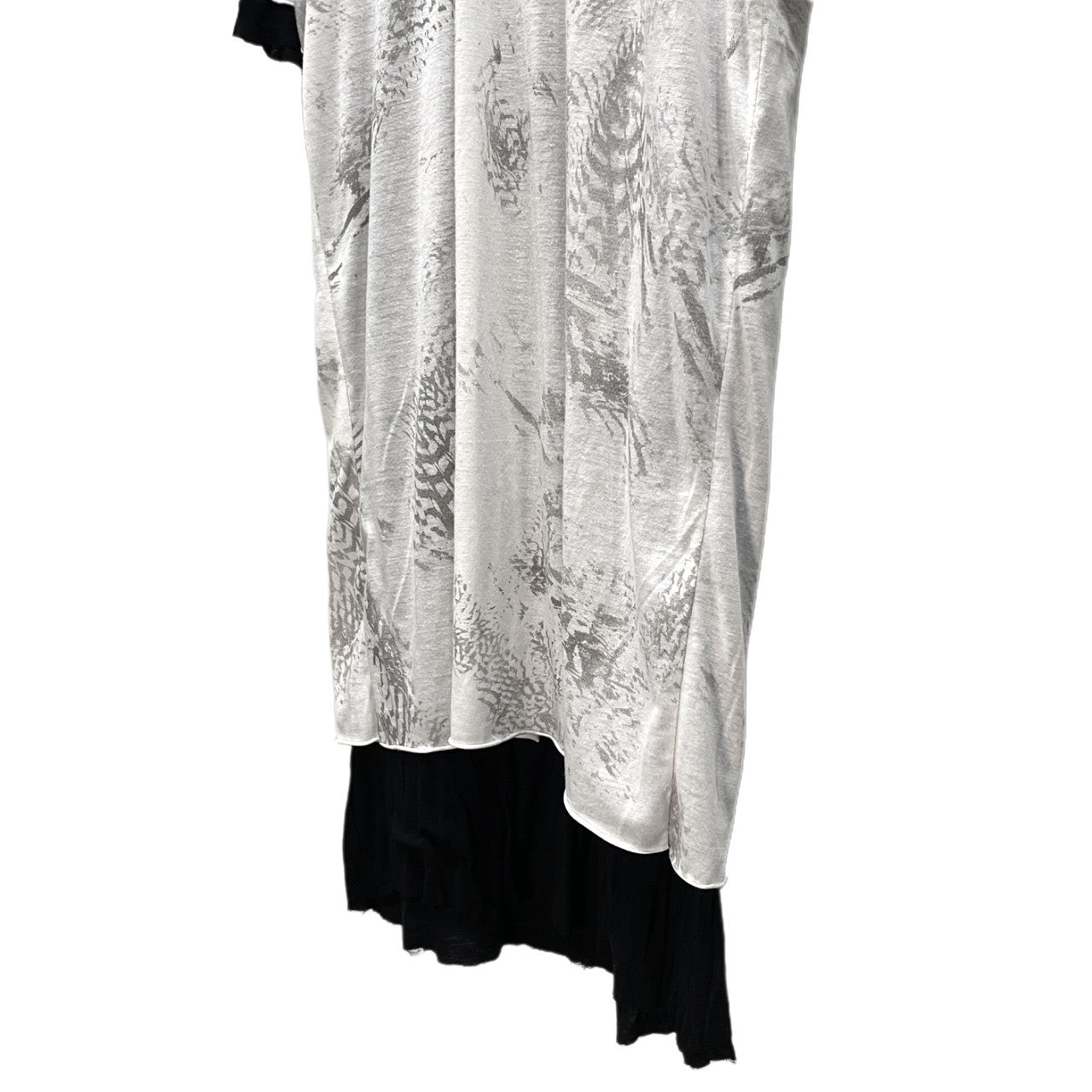 14th Addiction レイヤードカットオフTシャツ カットソー Tee T-shirt トップス Y2K 半袖 フォーティーンスアディクション メンズ