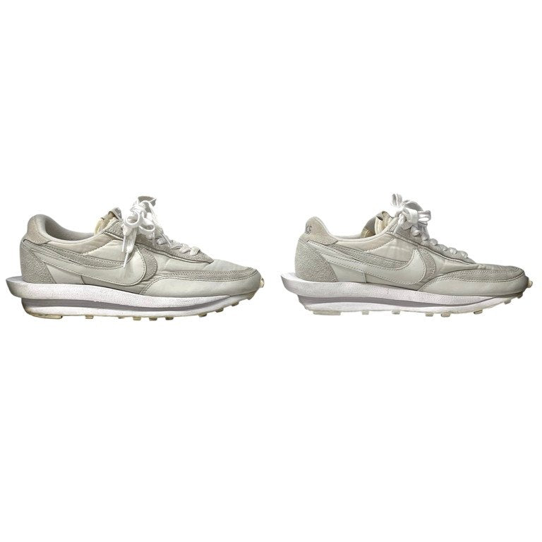 sacai × NIKE LDV Waffle Triple White ワッフルトリプルホワイト レザードッキングボリュームソールローカットスニーカー シューズ 靴 クツ BV0073-101 サカイ ナイキ メンズ
