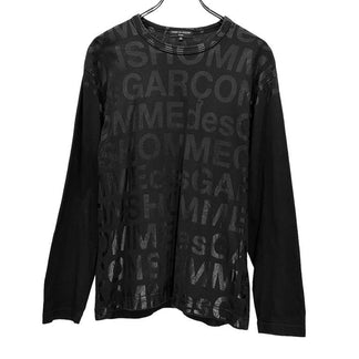 COMME des GARCONS HOMME 05SS デカロゴプリントクルーネックTシャツ カットソー Tee T-shirt Archive 長袖 L/S