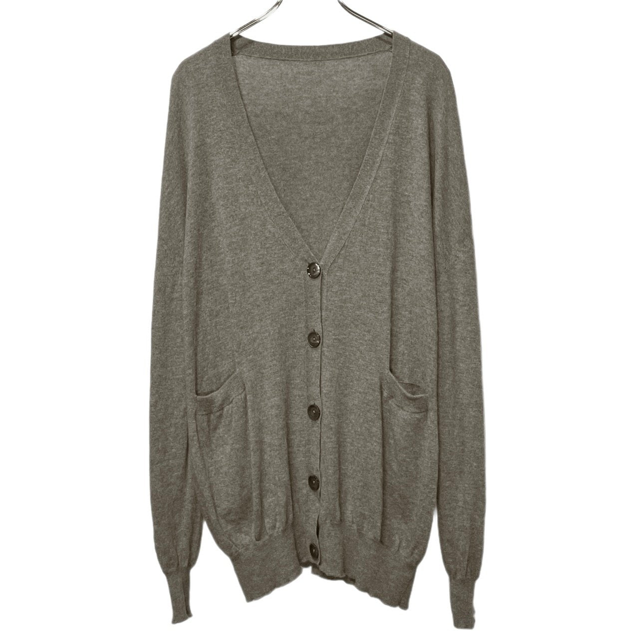 Maison Martin Margiela 09AW オーバーサイズシェルボタンウールニットカーディガン セーター トップス ここのえ Archive メゾンマルタンマルジェラ レディース