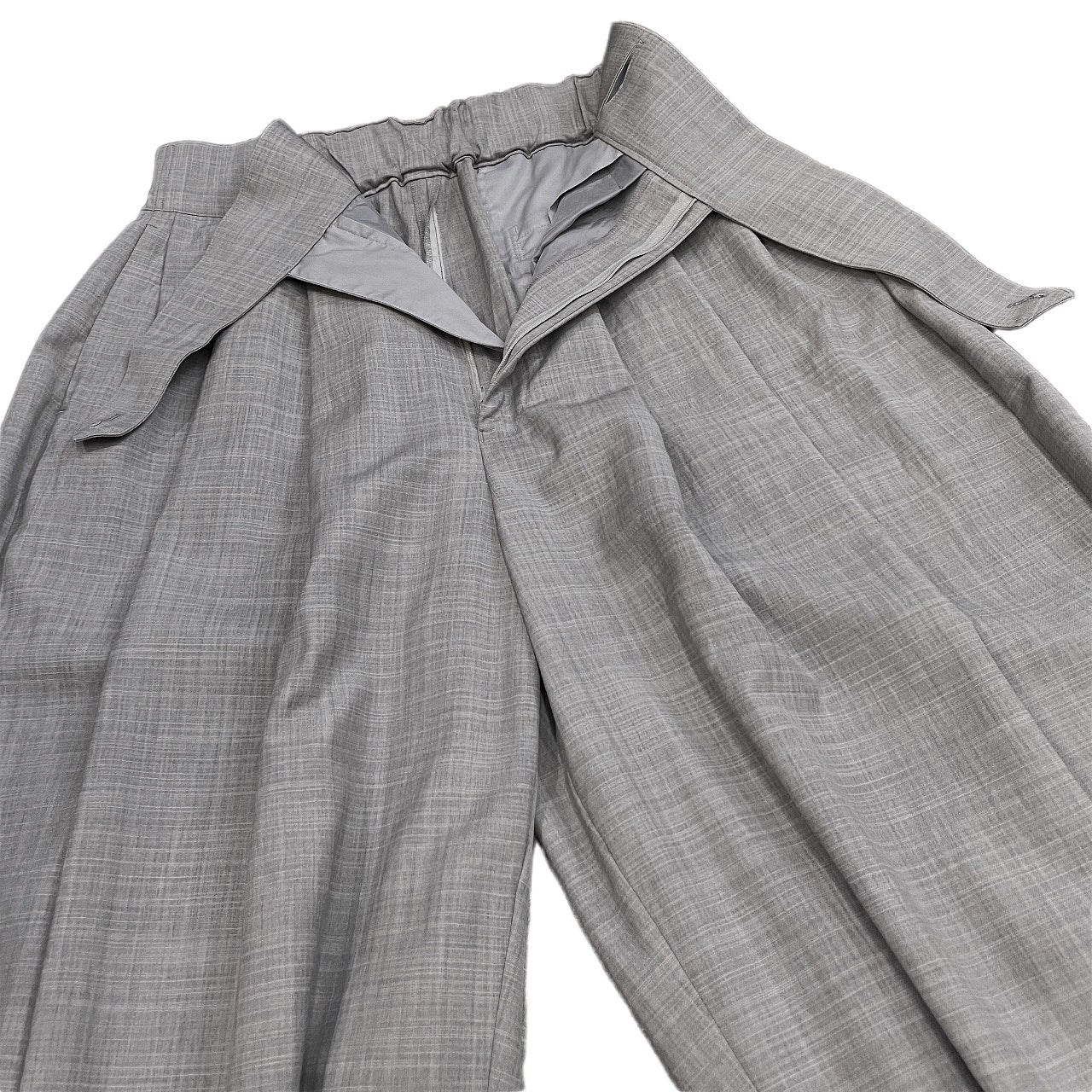 ISSEY MIYAKE MEN サマーウール3タックワイドバルーンパンツ ボトムス Archive イッセイミヤケ メン メンズ