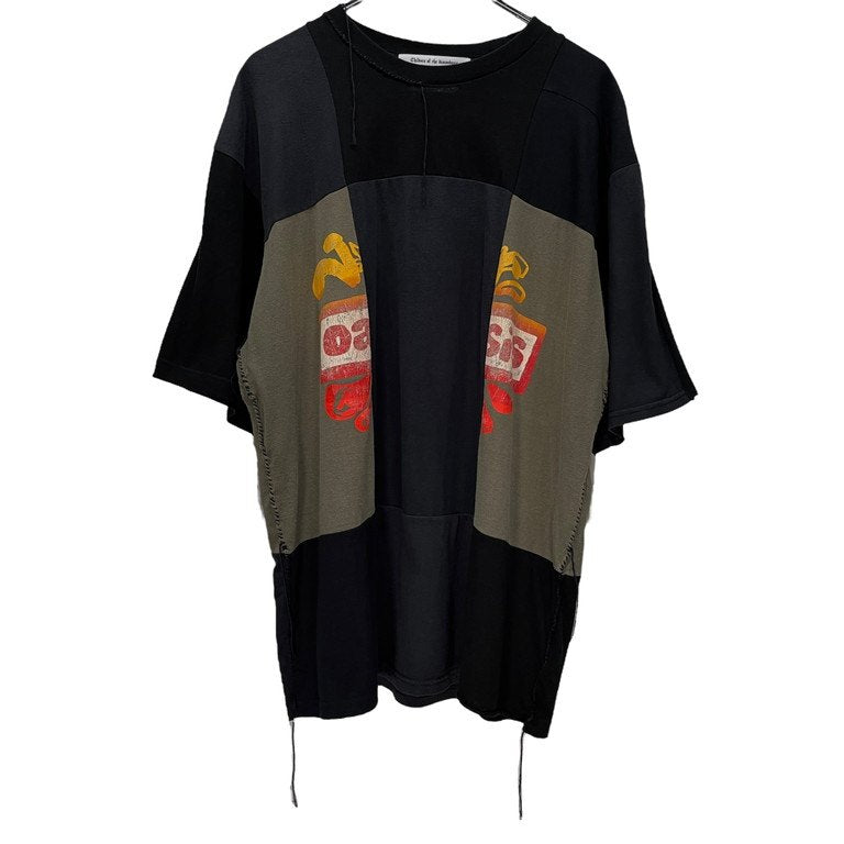 Children of the Discordance x SEMBL RE:PATCH WORK SS TEE L BLACK ASSORT ヴィンテージリメイク空環ハンドステッチパッチワークTシャツ カットソー Tee T-shirt 定価57,200円 チルドレンオブザディスコーダンス センブル
