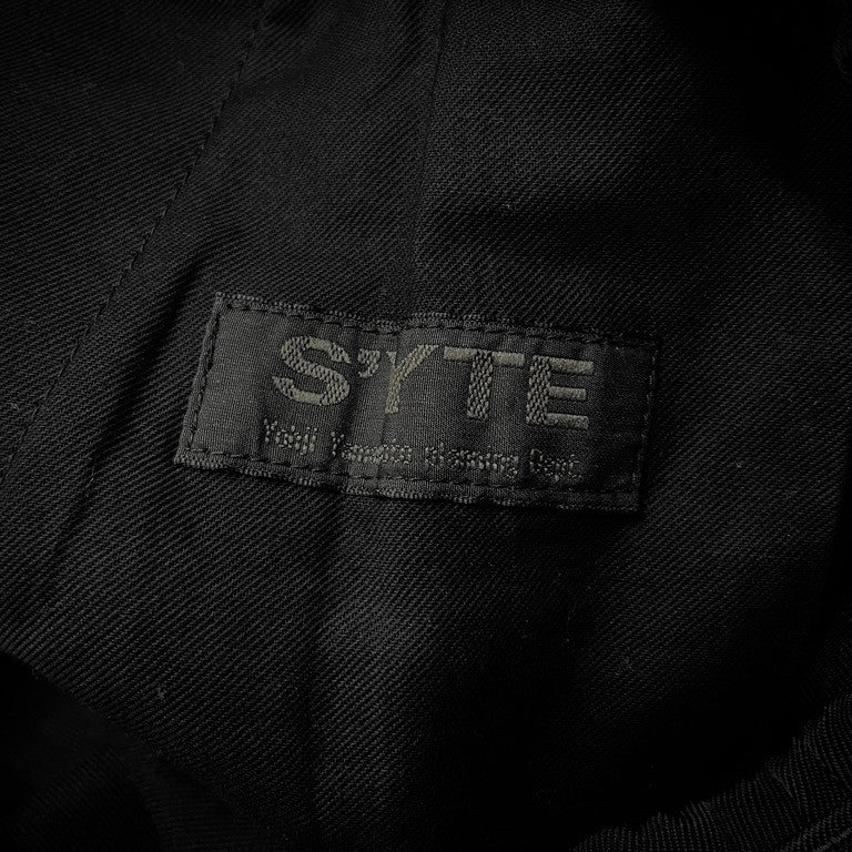 S'YTE Yohji Yamamoto ナイロンサージサルエルハーフカーゴパンツ ショート ショーツ ボトムス タグ付き 定価29,700円 サイト ヨウジヤマモト メンズ レディース ユニセックス