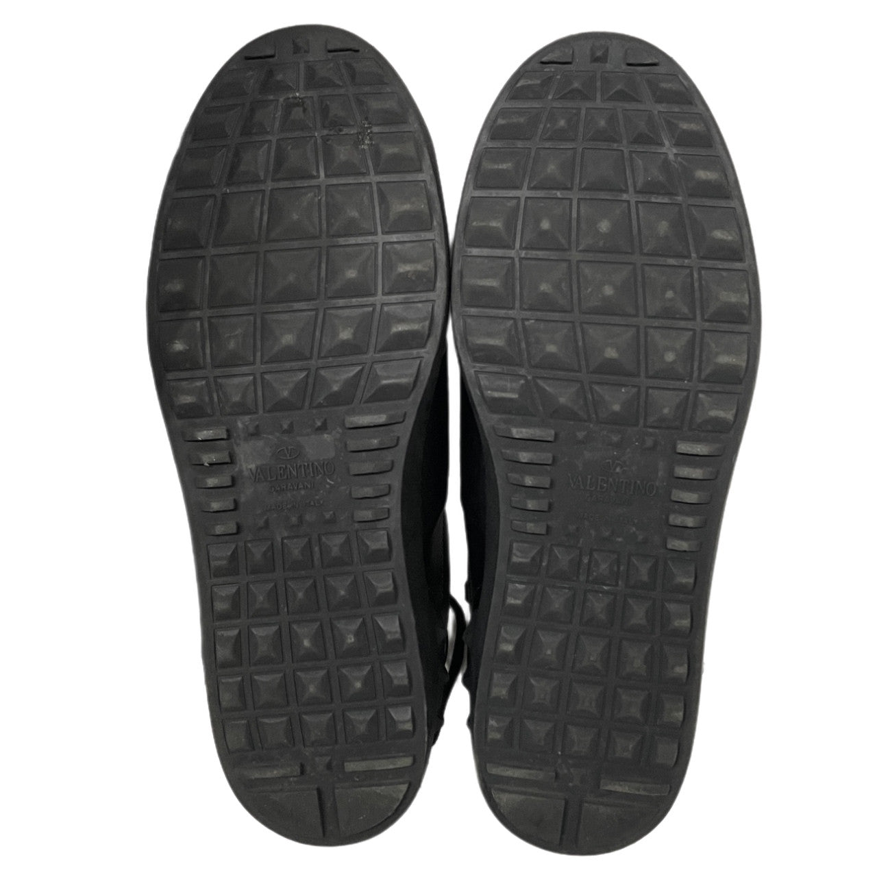 UNDERCOVER × VALENTINO GARAVANI 19AW ロックスタッズスカルパッチレザーローカットスニーカー シューズ 靴 クツ 41 アンダーカバー ヴァレンティノ ガラヴァーニ メンズ