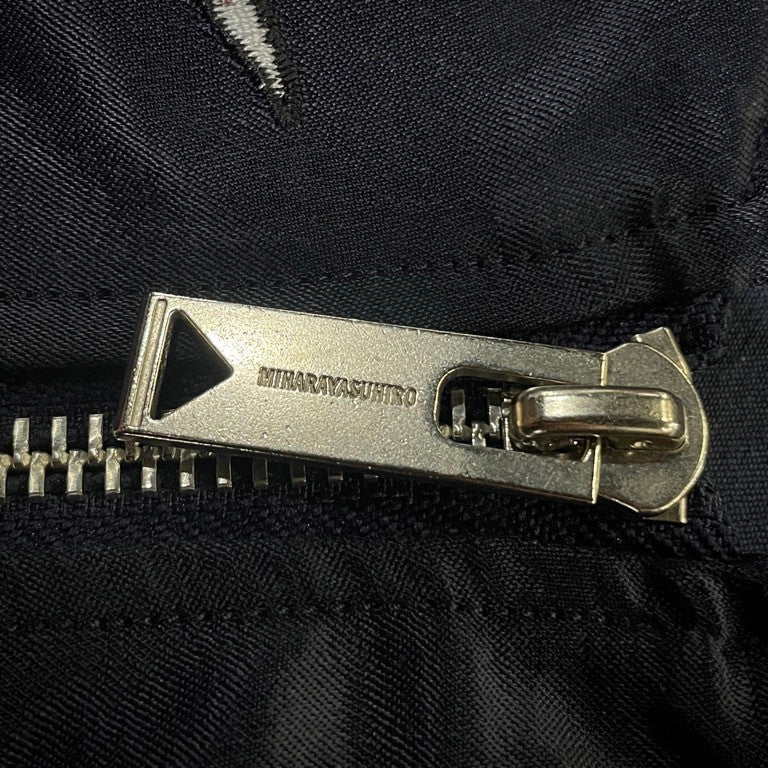 Maison MIHARA YASUHIRO スワロー刺繍スーベニアジャケット ツバメ 薔薇 花 スカジャン ブルゾン コート アウター メゾン ミハラヤスヒロ メンズ