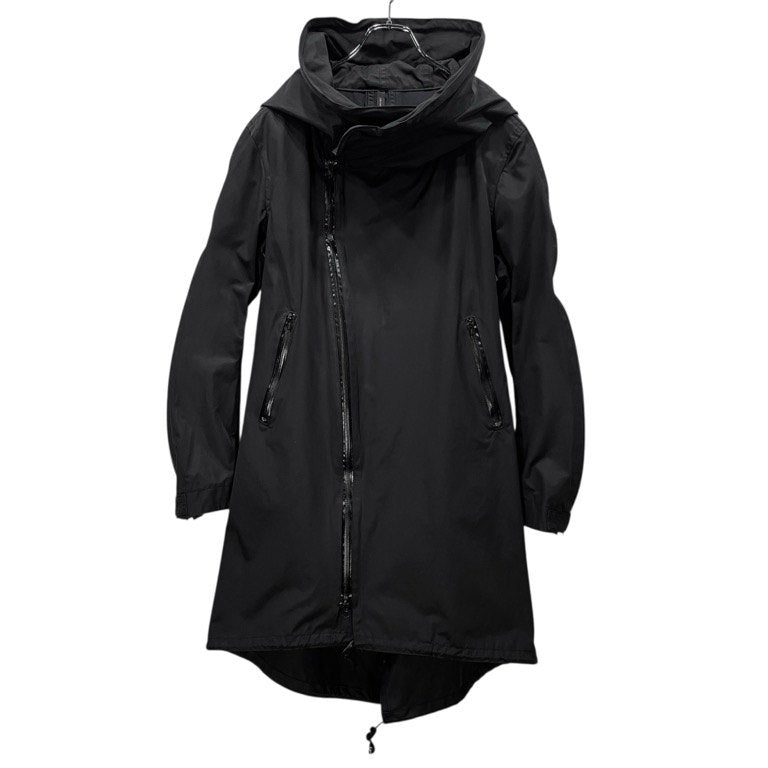 nude:masahiko maruyama 21AW WATER REPELLENT Military Coat 塩縮撥水加工コットンナイロンツイル止水ジップモッズコート ファスナー ジャケット パーカ ブルゾン アウター 定価86,900円 NU-1482 ヌード マサヒコマルヤマ メンズ