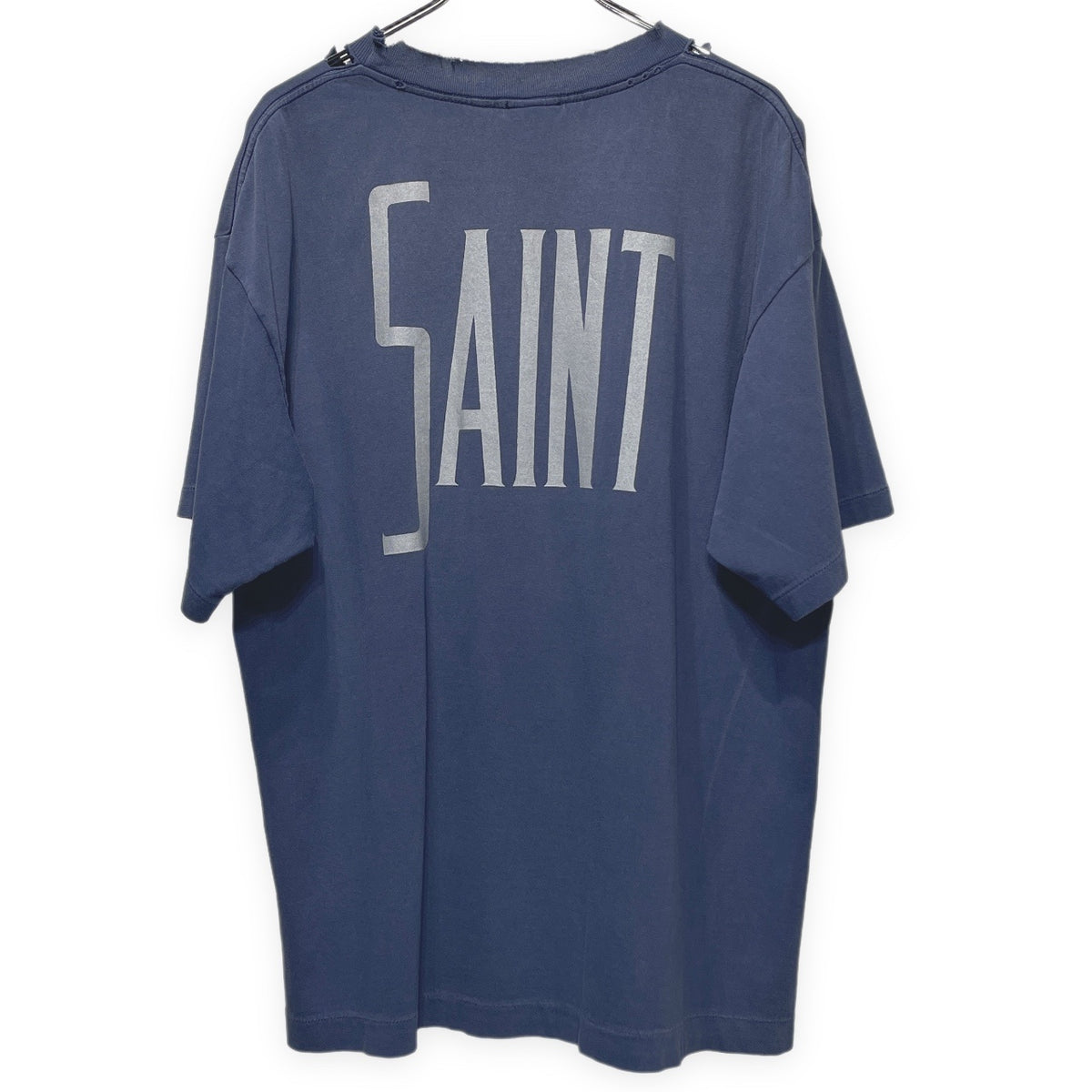 SAINT MICHAEL 25SS DNF_SS TEE FANTSIA ミッキープリントヴィンテージ加工Tシャツ ダメージ加工 カットソー Tee T-shirt トップス SM-HR8-0000-C65 セントマイケル メンズ