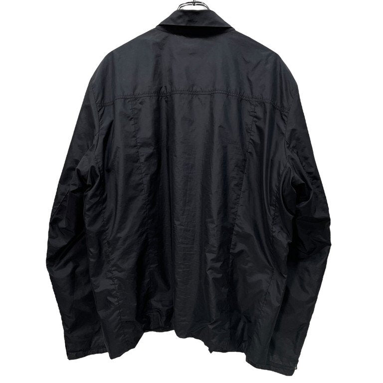 Y-3 ポリエステルタフタ裏地ロゴプリントジップアップシングルジャケット ブルゾン コート アウター スイングトップ Yohji Yamamoto adidas ワイスリー ヨウジヤマモト アディダス メンズ