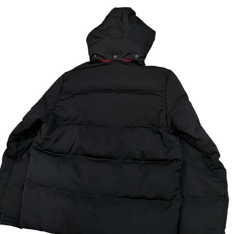 JUNYA WATANABE COMME des GARCONS MAN × MONCLER 05AW ウールギャバジンフーデッドダウンジャケット コート ブルゾン アウター フード 脱着 ジュンヤワタナベ コムデギャルソン マン モンクレール メンズ