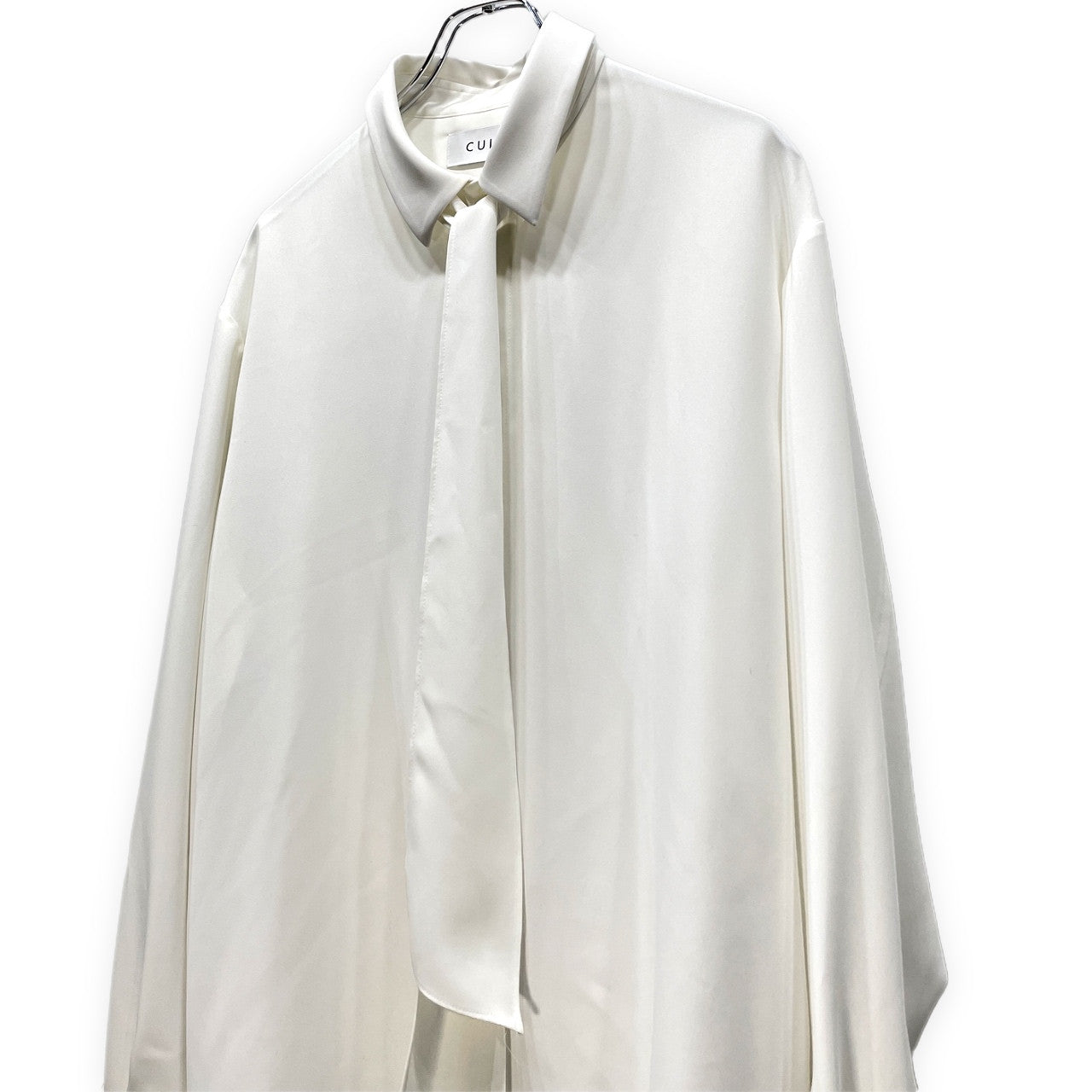 CULLNI 25SS BOWTIE SHIRTS ボウタイ付きドレープシャツ ブラウス トップス 定価31,900円 クルニ メンズ