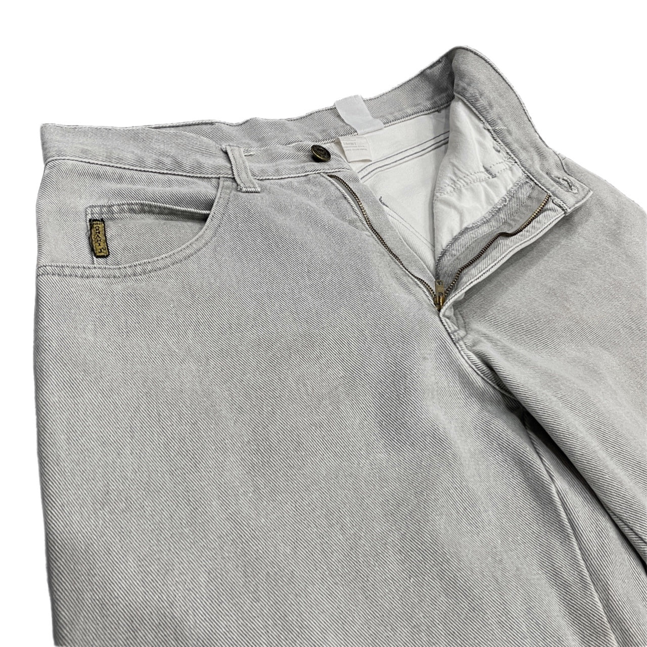 ARMANI JEANS グレーデニムワイドテーパードパンツ ジーンズ ボトムス Archive 90s アルマーニ ジーンズ メンズ