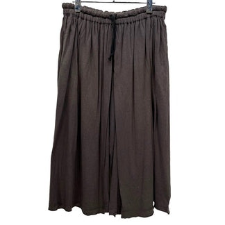 S'YTE Yohji Yamamoto 18SS コットンレーヨン天竺クロップド袴パンツ ハカマ ボトムス ドローストリング イージー ヨウジヤマモト サイト メンズ レディース ユニセックス