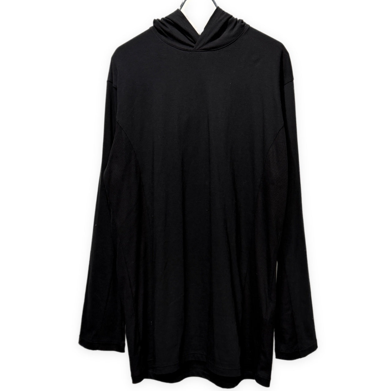 Y's for men 25AW 天竺脇下リブ切り替えプルオーバーフーディ パーカー トップス カットソー Tシャツ Yohji Yamamoto Pour Homme ヨウジヤマモトプールオム ワイズフォーメン メンズ