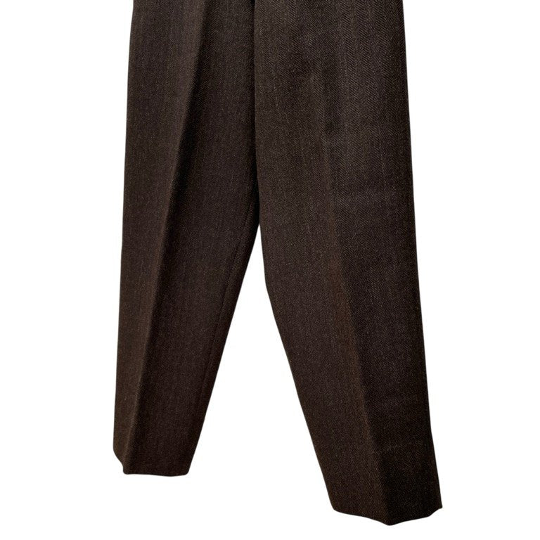 Y's for men ウールヘリンボーンツイードパンツ スラックス トラウザーズ Archive 70s 80s Yohji Yamamoto Pour Homme ワイズフォーメン ヨウジヤマモトプールオム メンズ