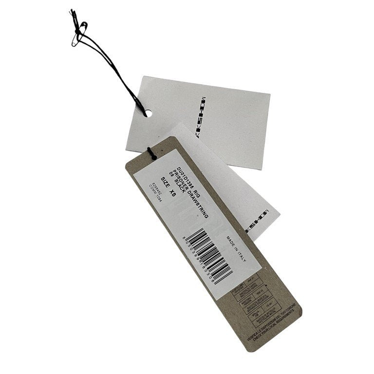 Rick Owens DRKSHDW 24SS PRISONER DRAWSTRING プリズナードローストリングロングパンツ ボトムス DU01D1395 RIG 定価112,200円 リックオウエンス ダークシャドウ メンズ