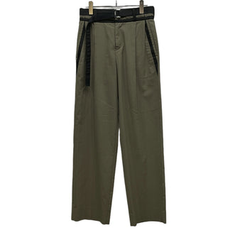 sacai 21AW Suiting Pants ベルテッドパンツ スラックス ボトムス 定価58,300円 21-02555M サカイ メンズ