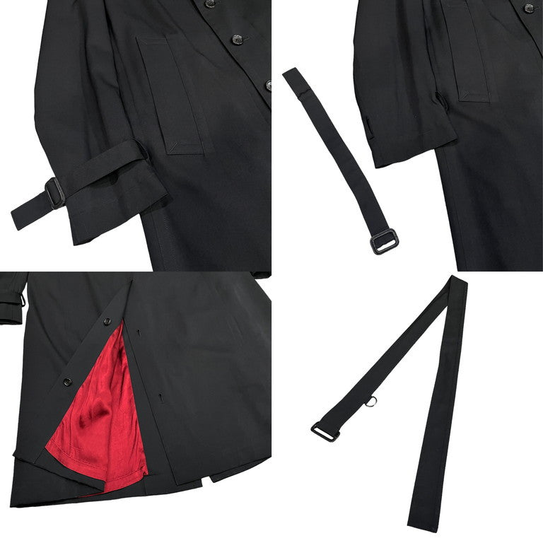 Y's for men 04AW ウールギャバジンスーベニアライニングリバーシブルトレンチコート ジャケット スカジャン ブルゾン アウター Archive Yohji Yamamoto Pour Homme ヨウジヤマモトプールオム ワイズフォーメン メンズ