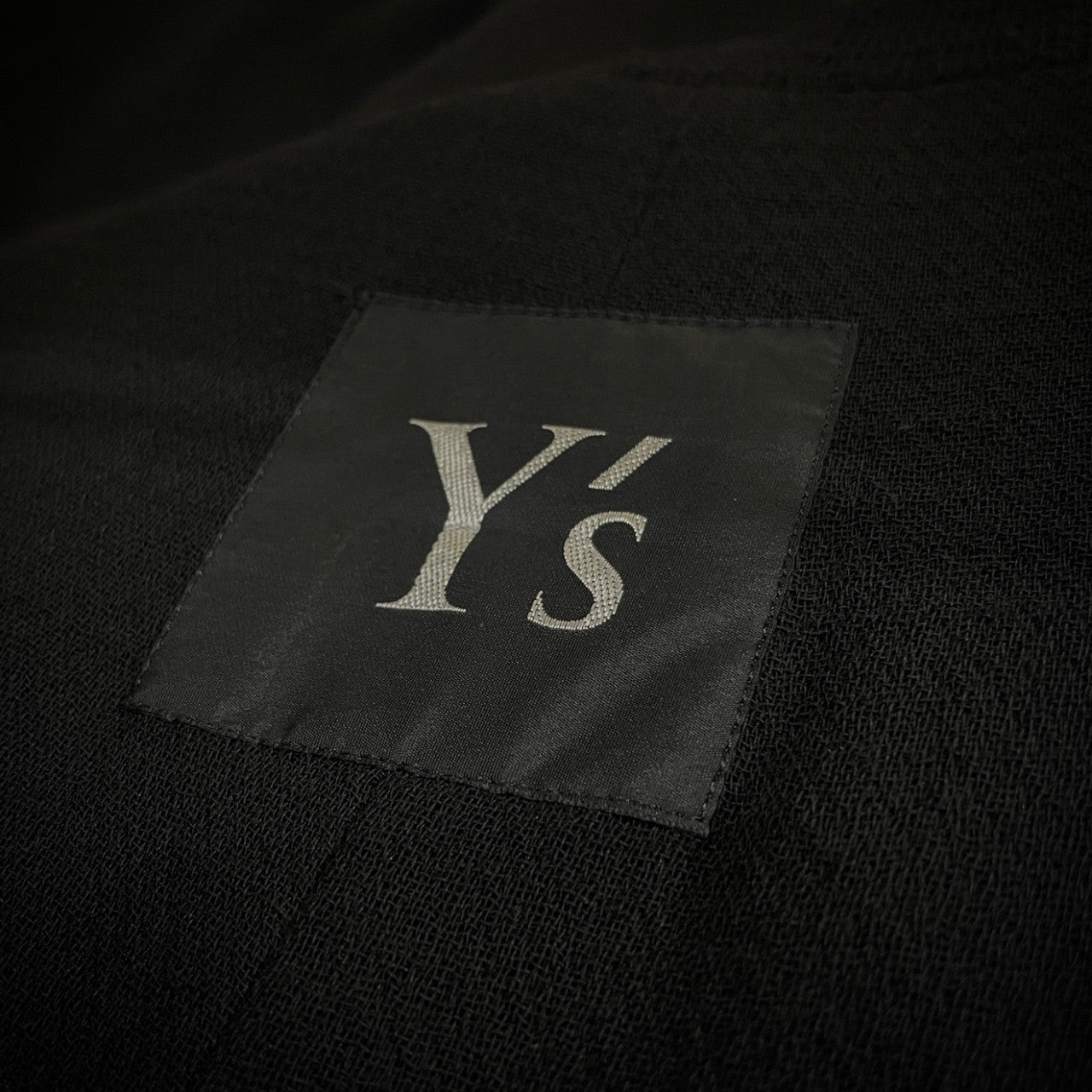 Y's サイドディープスリットノースリーブウールロングジャケット ベスト コート アウター Archive 90s Yohji Yamamoto Femme ヨウジヤマモトファム ワイズ レディース