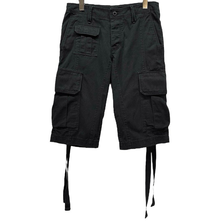 BLACK BARRETT by Neil Barrett 止血テープ付きコットンカーゴハーフパンツ ショートパンツ ショーツ Archive ボトムス ニールバレット メンズ