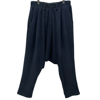 Yohji Yamamoto Pour Homme 19SS スウェットドローストリングサルエルイージーパンツ ウエストゴム 紐 ボトムス ヨウジヤマモトプールオム メンズ