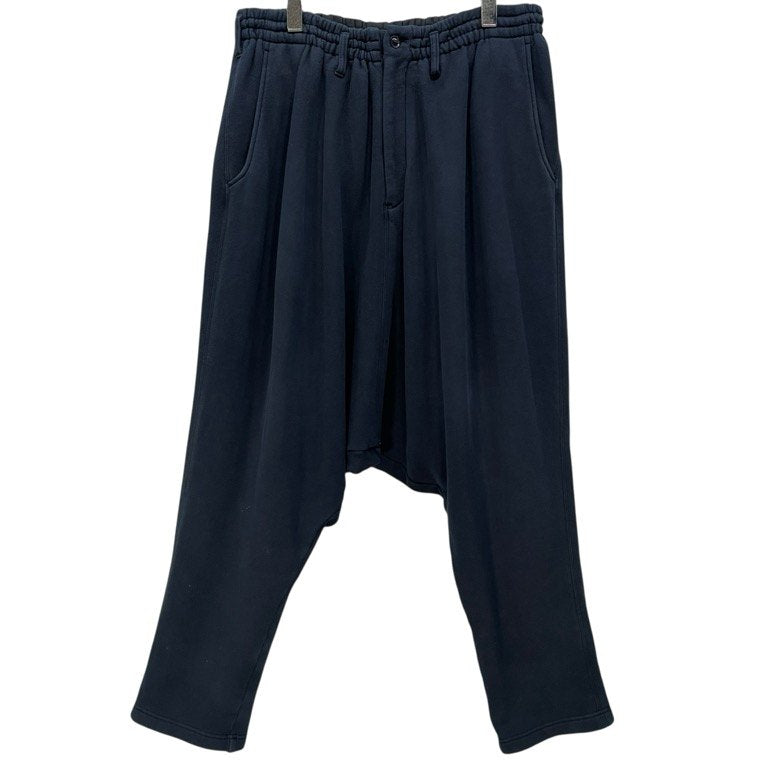 Yohji Yamamoto Pour Homme 19SS スウェットドローストリングサルエルイージーパンツ ウエストゴム 紐 ボトムス ヨウジヤマモトプールオム メンズ