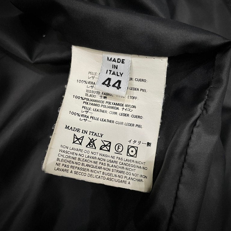 Maison Martin Margiela 10 07SS 再構築レザーパッチワークブルゾン ジャケット コート アウター Archive 00s 本人期 メゾンマルタンマルジェラ メンズ