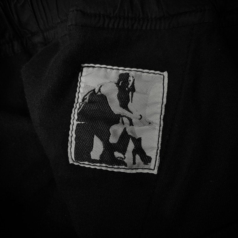 Rick Owens DRKSHDW 24SS PRISONER DRAWSTRING プリズナードローストリングロングパンツ ボトムス DU01D1395 RIG 定価112,200円 リックオウエンス ダークシャドウ メンズ