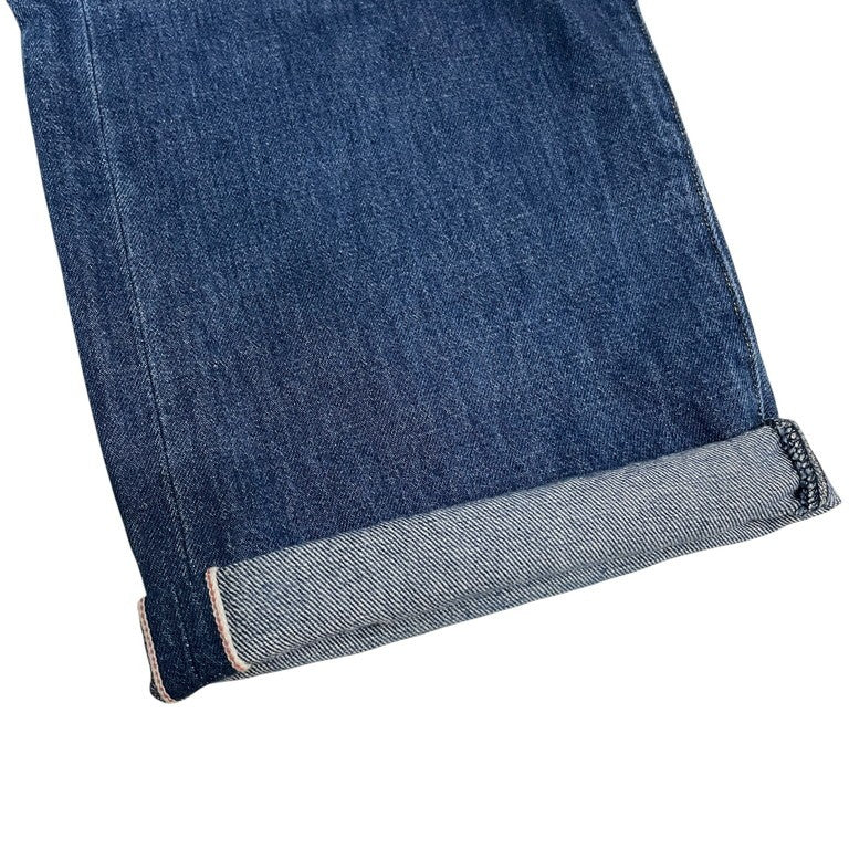 YAECA コットンリネンワイドストレートセルビッチデニムパンツ WIDE STRAIGHT DENIM 13-11U ボトム size 31 赤耳 ライトオンス ヤエカ メンズ レディース ユニセックス