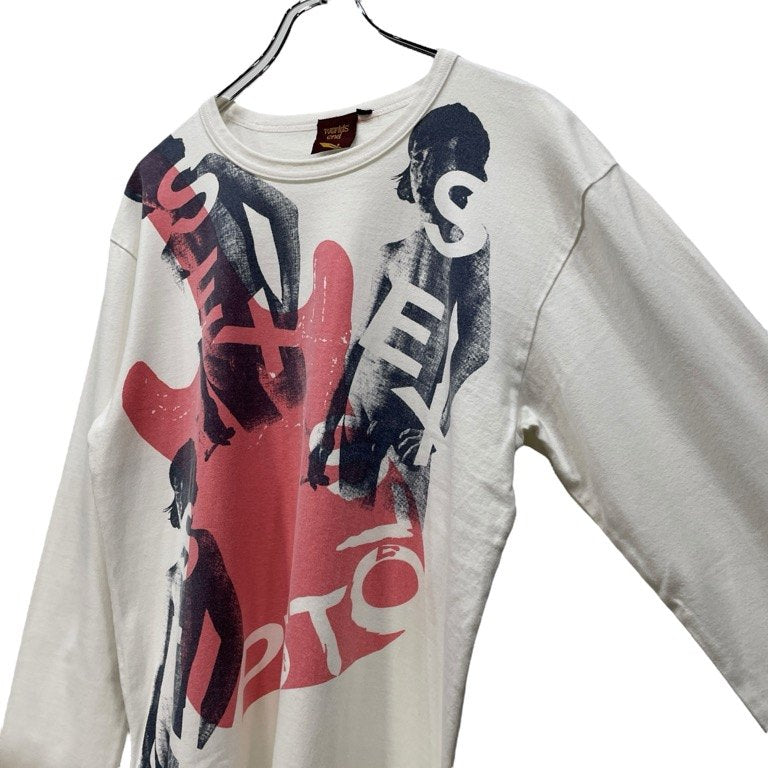 Vivienne Westwood Worlds End SEX PISTOLS ギター&ボーイプリントロングTシャツ Archive 90s レア 希少 カットソー 長袖 ヴィヴィアンウエストウッド ワールズエンド メンズ