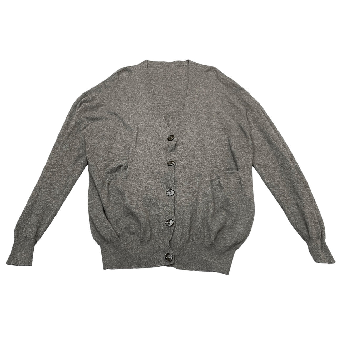 Maison Martin Margiela 09AW オーバーサイズシェルボタンウールニットカーディガン セーター トップス ここのえ Archive メゾンマルタンマルジェラ レディース