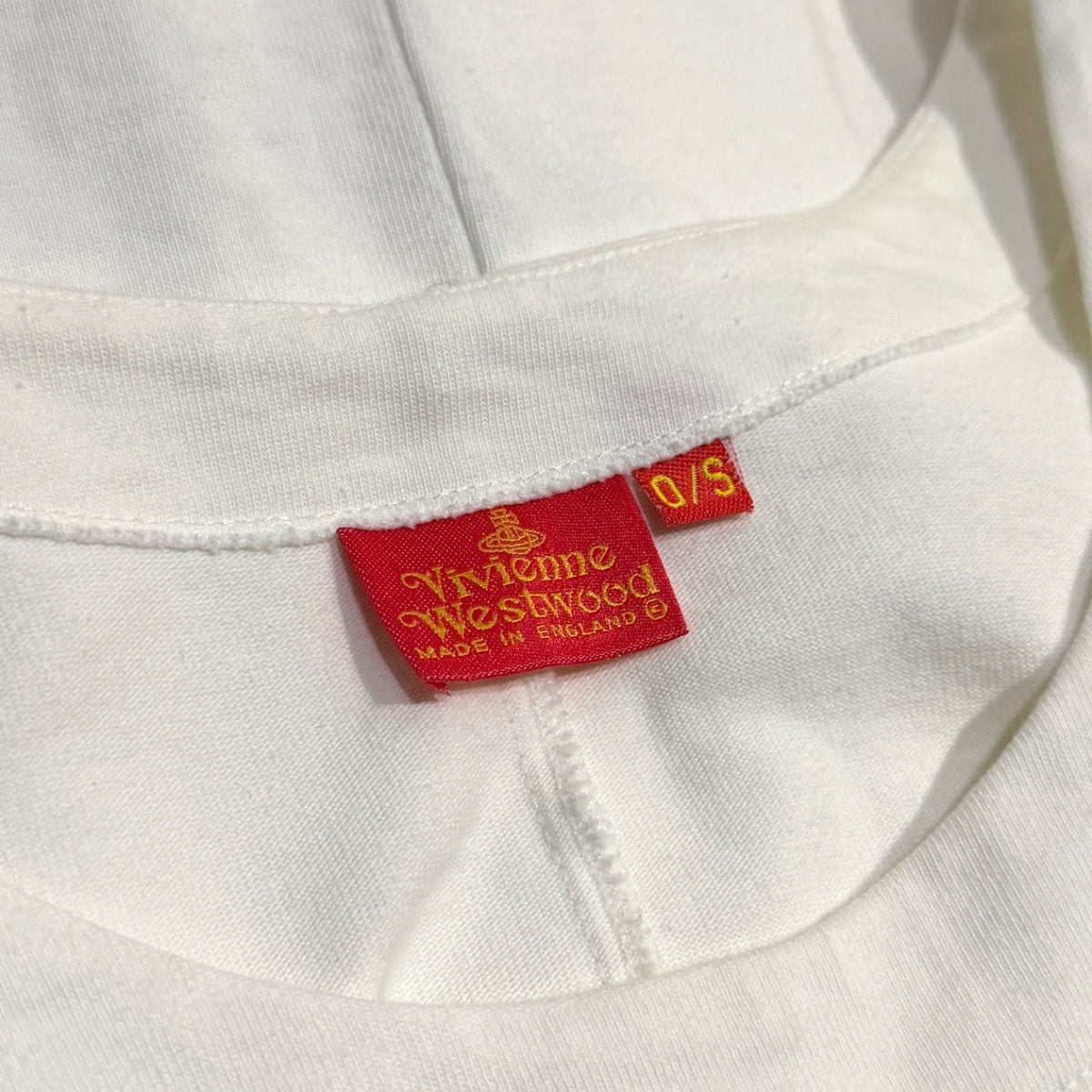 Vivienne Westwood コットンジャージーオーブ刺繍カットソーワンピース Tシャツ Tee T-shirt トップス ロゴ Archive 90s ヴィヴィアンウエストウッド レディース