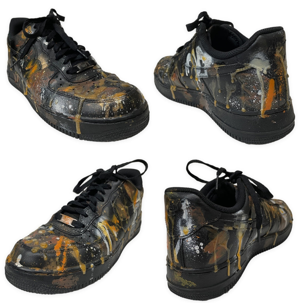 CILANDSIA NIKE AIR FORCE 1 ハンドペイントローカットスニーカー シューズ 靴 クツ ペンキ 27.5cm チランドシア メンズ