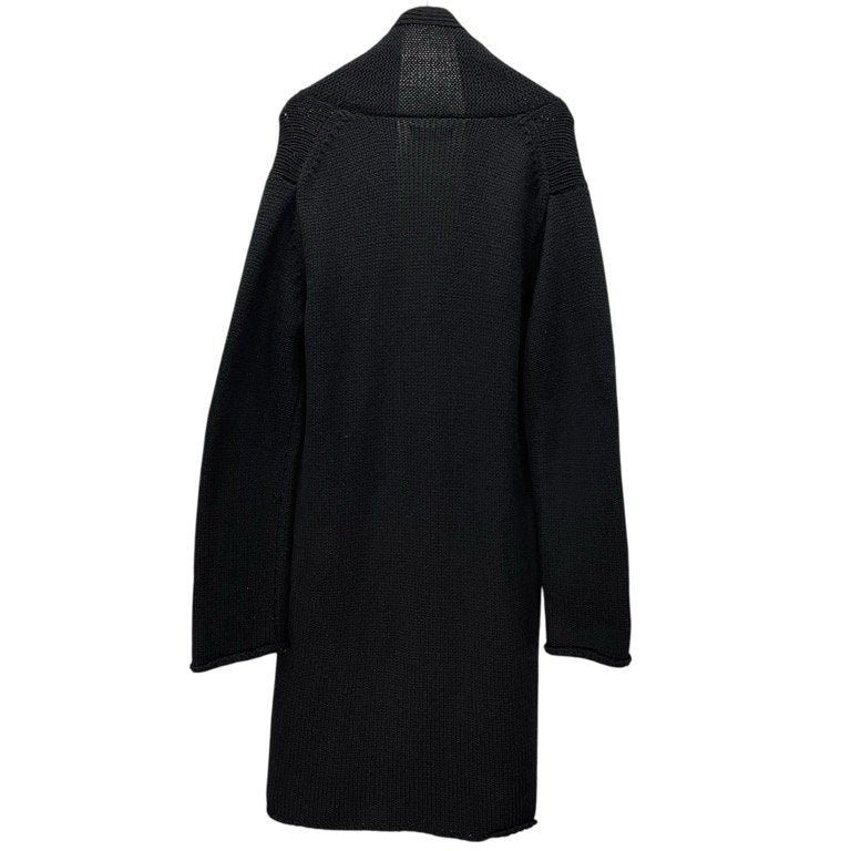 Y’s for men ウールアルパカニットピン付ボタンレスロングカーディガン セーター コート アウター トップス Archive Yohji Yamamoto Pour Homme ヨウジヤマモトプールオム ワイズフォーメン メンズ