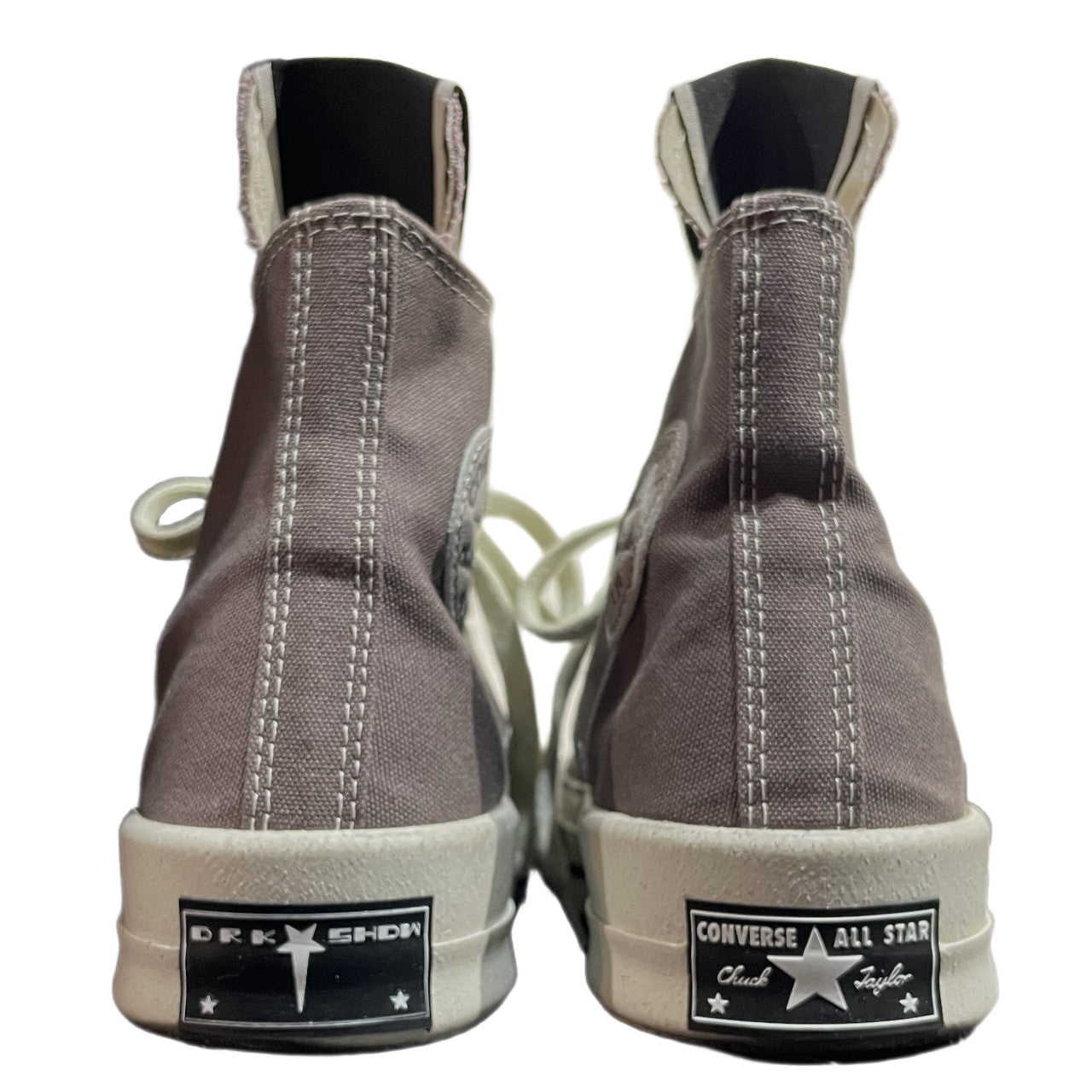Rick Owens DRKSHDW × CONVERSE TURBODRK Laceless Chuck Taylor All Star 70 Hi ロングシュータンレースアップハイカットスニーカー チャックテイラー シューズ 靴 クツ A03938C DC01CX938 A03R0 リックオウエンス コンバース