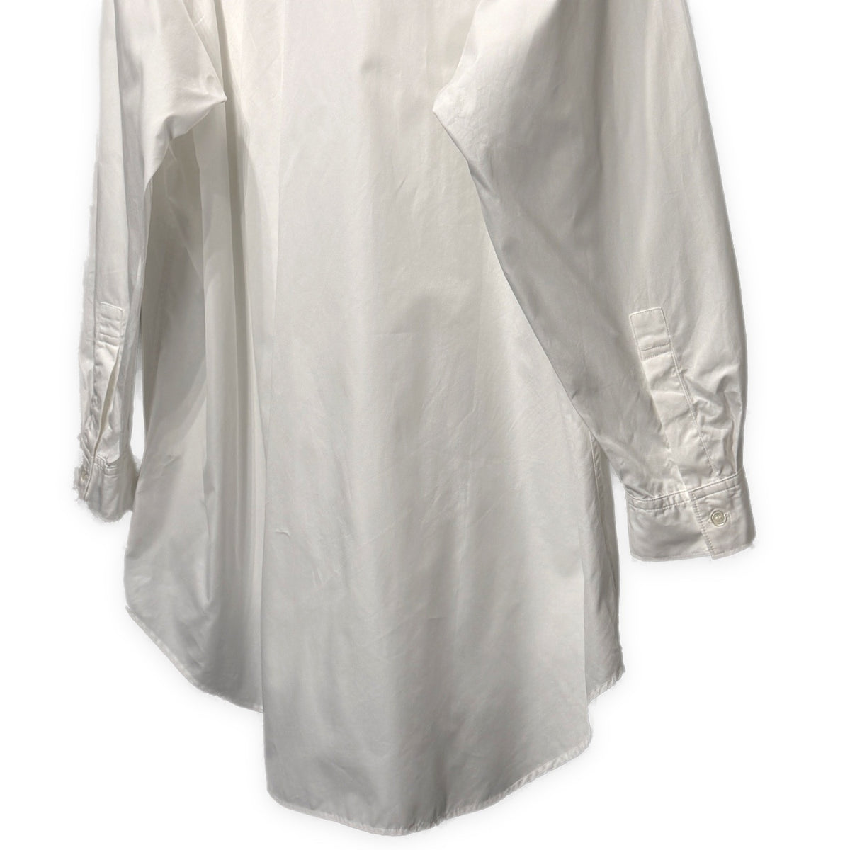 Y's for men コットンブロード襟切り替えオーバーサイズオープンカラーシャツ 開襟 ブラウス トップス Archive 90s Yohji Yamamoto Pour Homme ヨウジヤマモトプールオム ワイズフォーメン メンズ