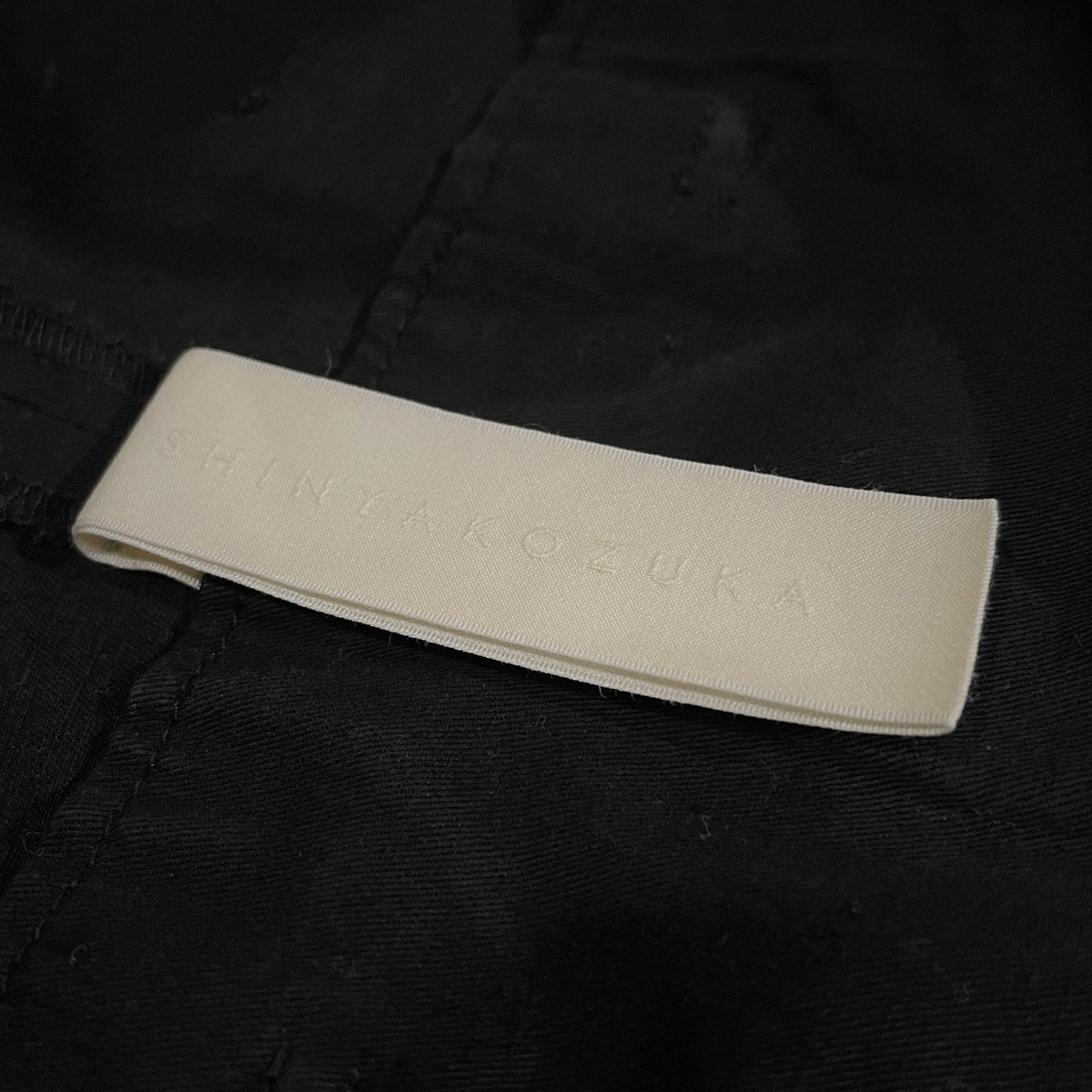 SHINYA KOZUKA 23SS WORK TROUSERS コットンリネンギャバジンテーパードワークパンツ スラックス トラウザーズ ボトムス シンヤコヅカ メンズ